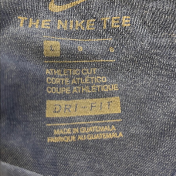 Buffalo Bills Mafia NFL Nike Dri-Fit Men’s Large L Polyester Wick Blue Shirt NWT - Picture 2 of 6